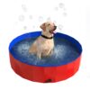 47x12-01 Pet Collapsible Dog Pool and Bath with Drain