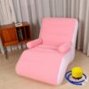 Lazy Inflatable Sofa, S-Shaped Sofa, Home Outdoor Leisure Sofa Chair, Outdoor Travel Camping Picnic