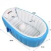 详情Detail-06 Inflatable Bath Tub ,Portable Toddler Bath Tub - Non-Slip