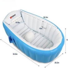 Inflatable Bath Tub ，Portable Toddler Bath Tub - Non-Slip