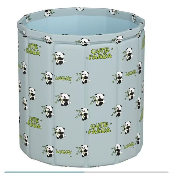 Panda Design Foldable PVC Bathtub