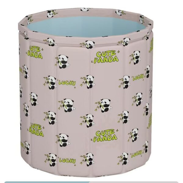 Panda Design Foldable PVC Bathtub