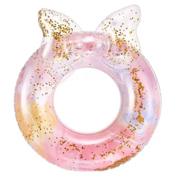 PVC Thickened Glitter Butterfly Swim Ring
