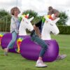 PVC Inflatable Hopping Ride-On Toy (Unicorn & Dinosaur)