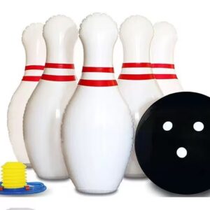 PVC Inflatable Bowling Set (Bowling Pins & Ball)