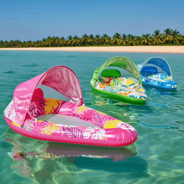 Detachable Canopy Float Chair