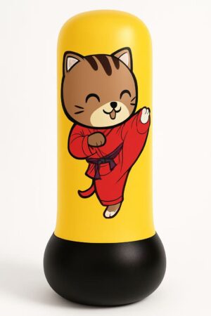 Kids Inflatable Punching Bopper – Cute Cat Design