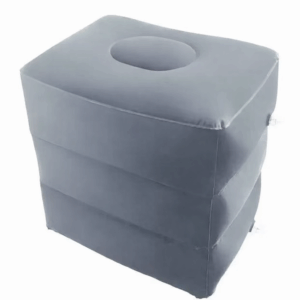 PVC Flocked Portable Inflatable Stool