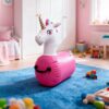 PVC Inflatable Hopping Ride-On Toy (Unicorn & Dinosaur)