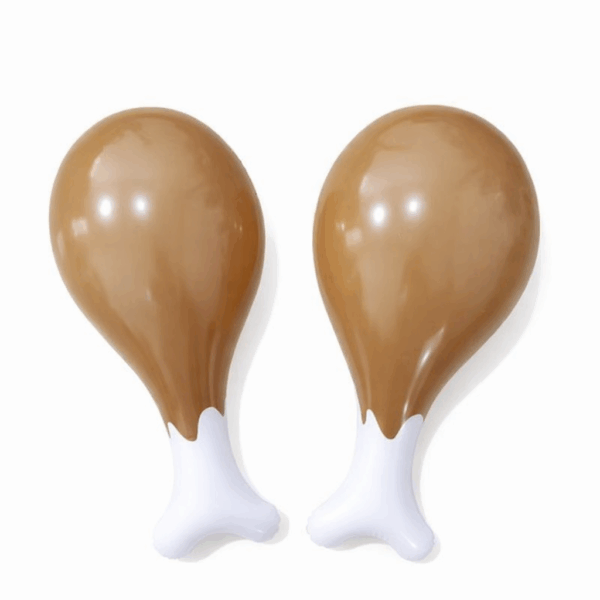 PVC Inflatable Chicken Drumstick Toy