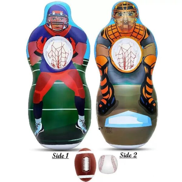 PVC Inflatable Tumbler Toss Toy