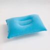 PVC Flocked Inflatable Travel Pillow