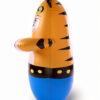 PVC Inflatable Tiger Tumbler Punching Bag for Kids