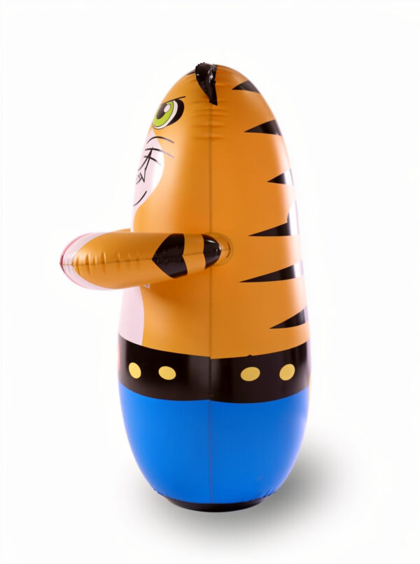 PVC Inflatable Tiger Tumbler Punching Bag for Kids