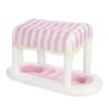 Striped Canopy PVC Inflatable Ice Bar Drink Station