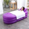 Adult PVC Inflatable Bathtub – Foldable Thickened Soaking Tub for Full Body Bath