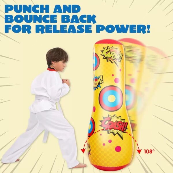 c4c02b5d5c1c34e01f75d12ba2c6cf83 PVC Kids Inflatable Punching Bag with Target