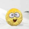 Plush Smiley Face Inflatable Bouncing Ball