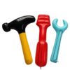 PVC Inflatable Construction Tool Set (Hammer, Screwdriver & Wrench)