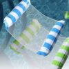 PVC Inflatable Color Mesh Pool Float Lounge Chair
