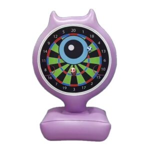 PVC Inflatable Sticky Target Flying Disc Toy