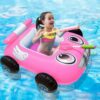 PVC Inflatable Car Swim Ring with Water Gun