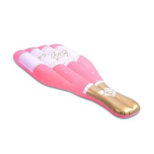 PVC Inflatable Pink Champagne Pool Float