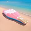 de161051fa855198425d2b0864a5848c PVC Inflatable Pink Champagne Pool Float