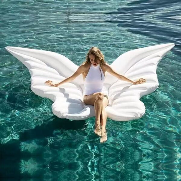 fed70f0ee31c7534f7db6ba9efbb2075 PVC Inflatable Butterfly Wings Pool Float Lounge