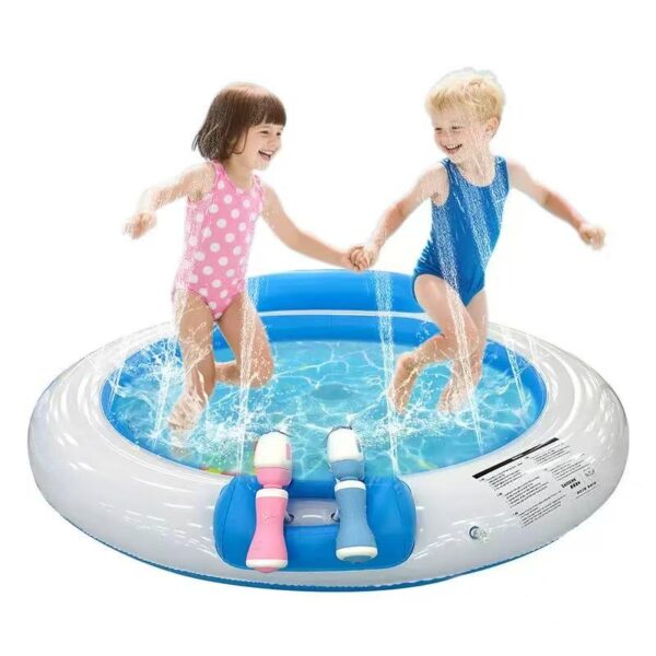 PVC Inflatable Kids Pool with Water Gun