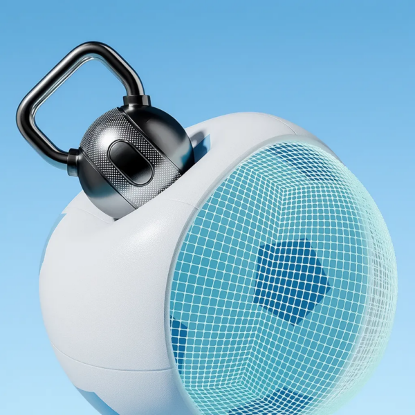 Football Style Yoga Exercise Ball